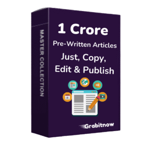 1 Crore Pre-Written Articles Bundle by RBJ Tech