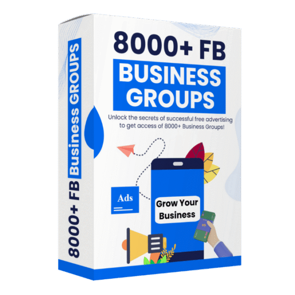 8000 facebook business groups by rbj tech