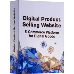 Digital Product Selling Website