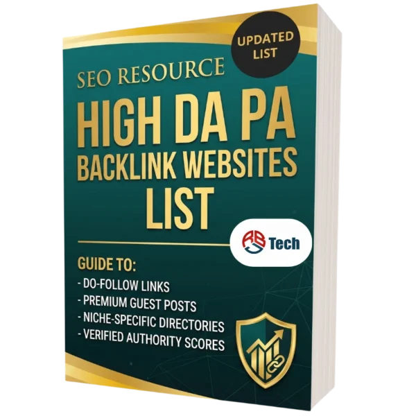 High DA PA Backlink Websites List